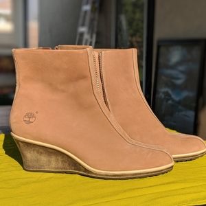 Women's Timberland Ankle Boots Wedge Heel